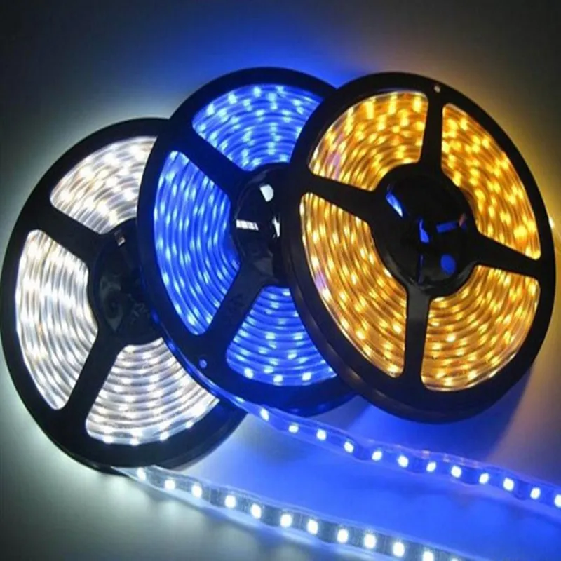 5M 10M/ Roll led strip 2835/5050 Luminous Flux More Higher Than Old 5050 SMD LED Strip light 60LEDs/M 12V lamp String Decor images - 6