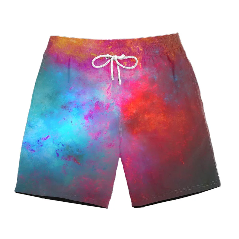 2019 мужские летние новые шорты Красочные повседневные короткие брюки красивый