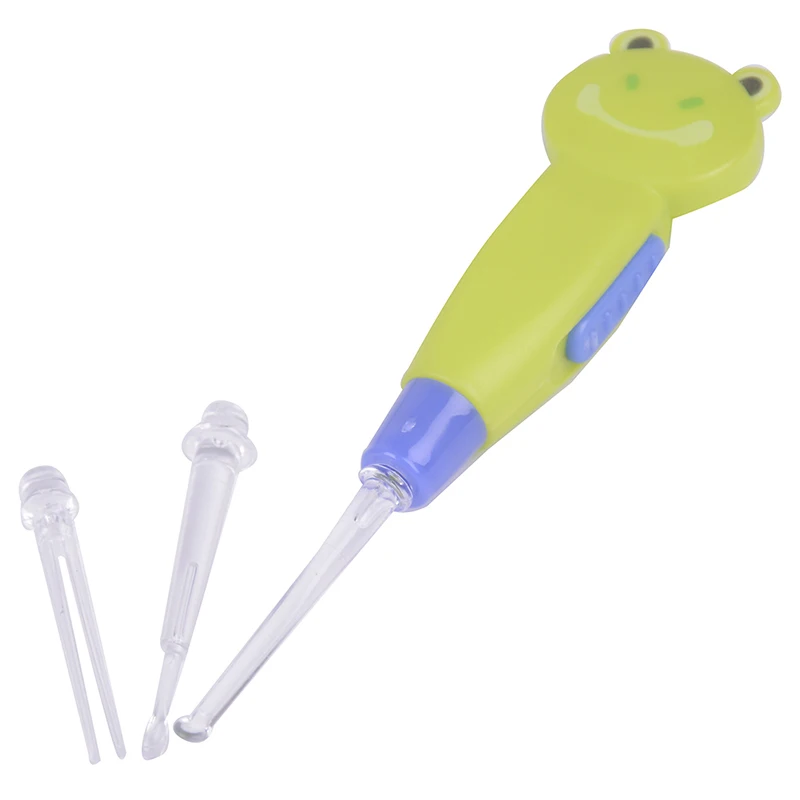 Мультипликационный светодиодный фонарик для удаления ушей и воска очиститель