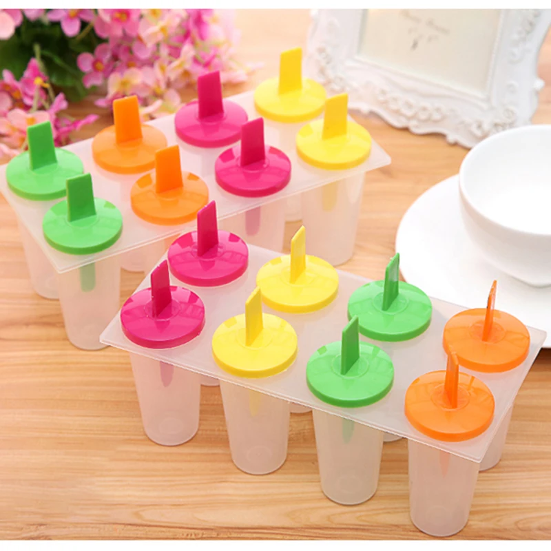 Форма для фруктового льда форма 8 ячеек многоразовый безопасный материал прочный