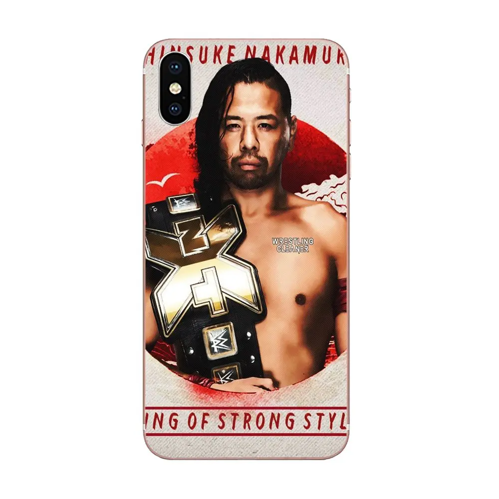 Чехлы для мобильных телефонов из ТПУ iPhone 11 Pro Max Plus X XS XR 8 7 6S SE 4S 5 5C 5S 2020 Japan Shinsuke Nakamura