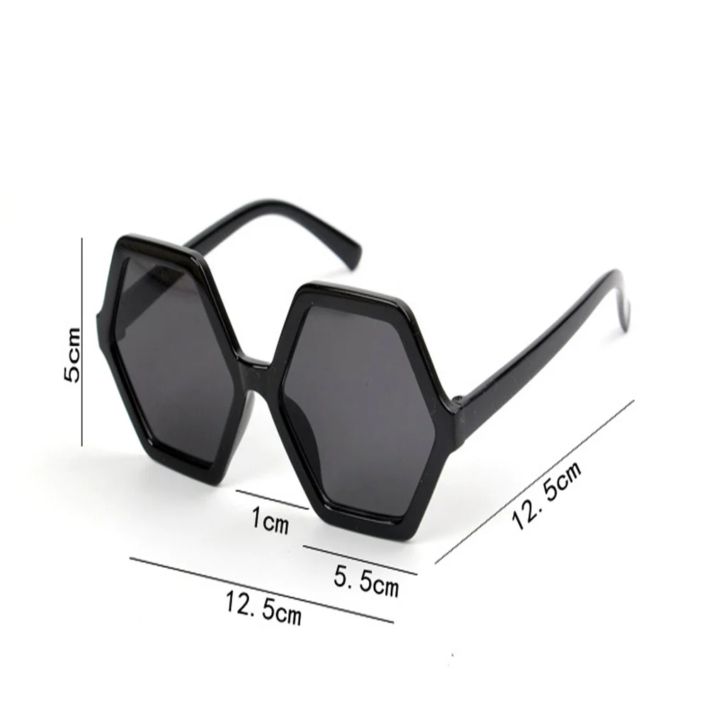 

Kids Stylish Rhombus Sunglasses Vintage Girls Cute Sun Glasses Party Eyewear Shades Lovely Children Students Gift