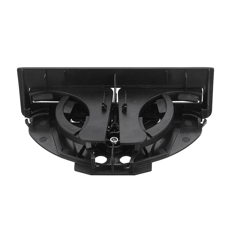 

Black Rear Dual Drink Cup Holder for-BMW 525I 528I 530I 540I 5 Series E39 Retractable 51168184520