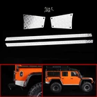 Наклейки на задние и боковые металлические пластины, 4 шт., для 110 Rc гусеничного автомобиля, Defender Trx4 TRX-4, детали для обновления, автостайлинг