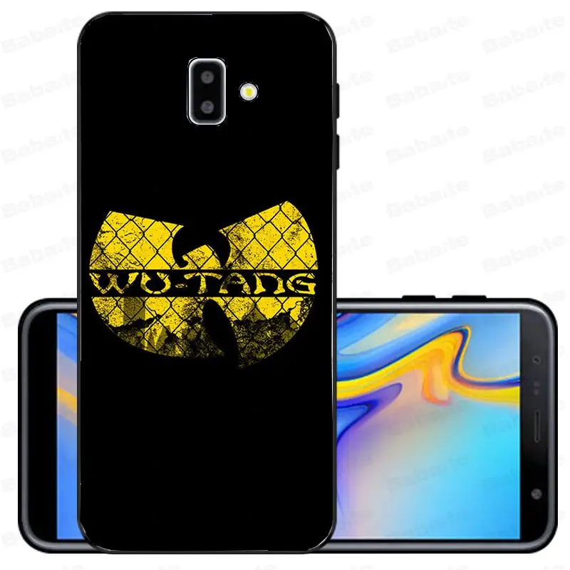Wu-Tang Wu Tang Clan черный ТПУ Мягкий силиконовый чехол для телефона samsung Galaxy j6 plus A6 A8 A9 A10 A30 A50 Coque Shell