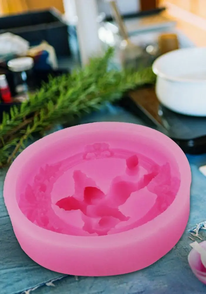 Силиконовая форма для мыла с ангелом помадки инструменты выпечки украшение