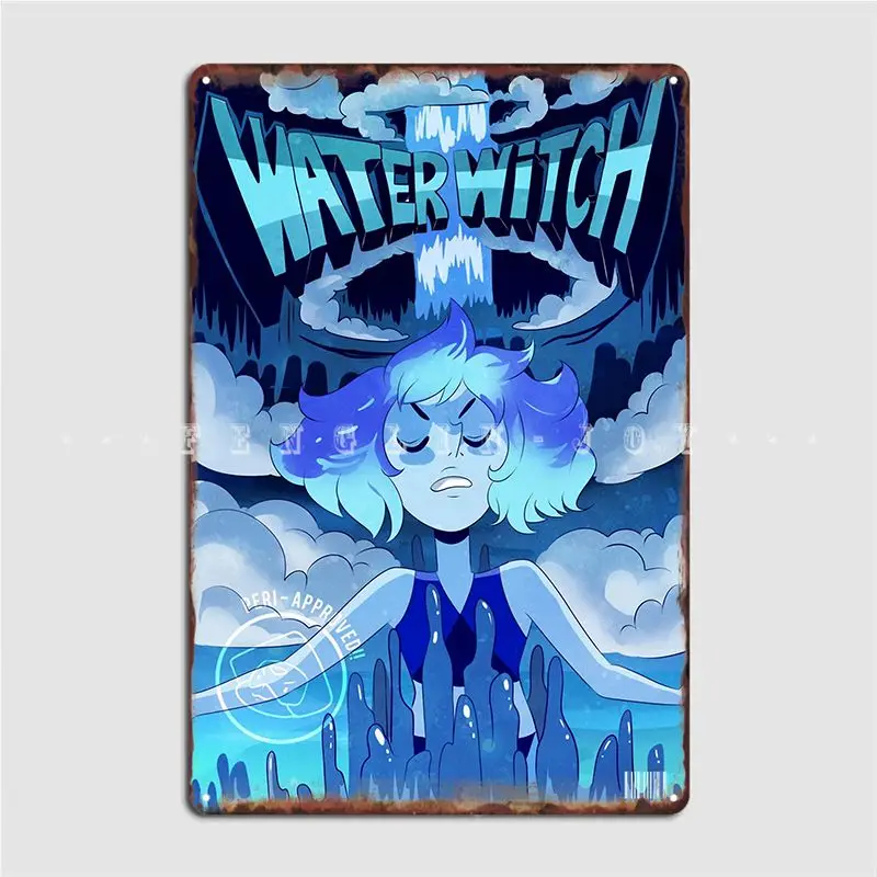 

Water Witch Lapis Metal Sign Wall Pub Poster Club Bar Custom Tin Sign Posters