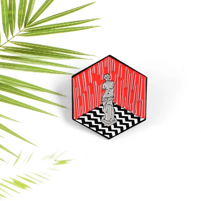 Эмалевые булавки Venus в древнем греческом стиле металлические броши значки