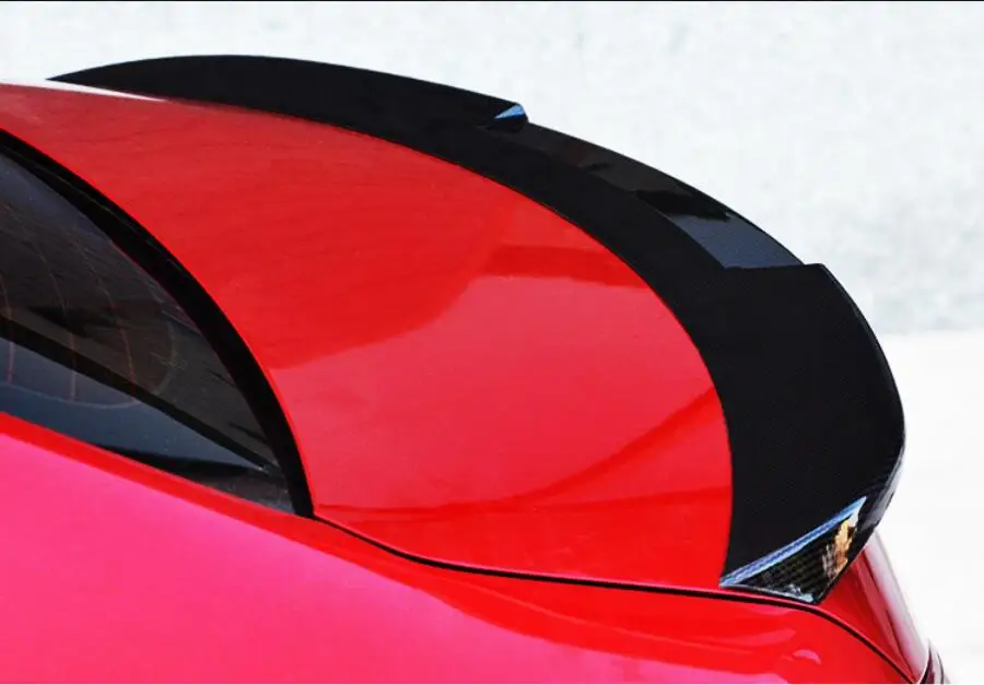 ABS автомобильные задние крылья для багажника планшетов подходит 14 18 Mazda 3 Axela Sedan 2014