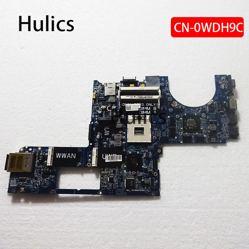 Материнская плата Hulics для ноутбука Dell 1645 1647 оригинальная материнская CN 0WDH9C WDH9C