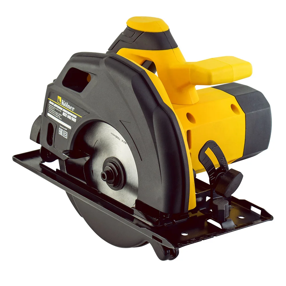 Пила циркулярная Kolner KCS 140/900 (Диск 140 мм регулировка угла и глубины пропила