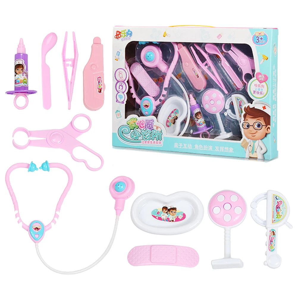 Детская игрушка для дома медицинский стетоскоп со световым звуком обучающая