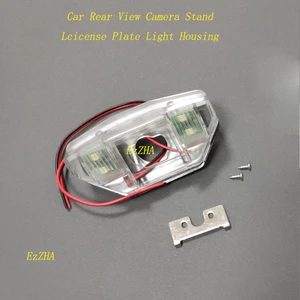 EzZHA Car Rear View Camera Bracket License Plate Lights For Honda CRV 3th/Odyssey 4th/Crosstour/Fit Sedan Hatchback 2th