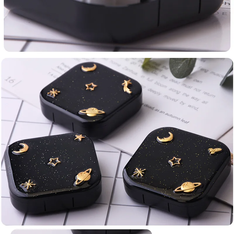 1 шт. чехол для женских контактных линз с зеркальным держателем | Аксессуары