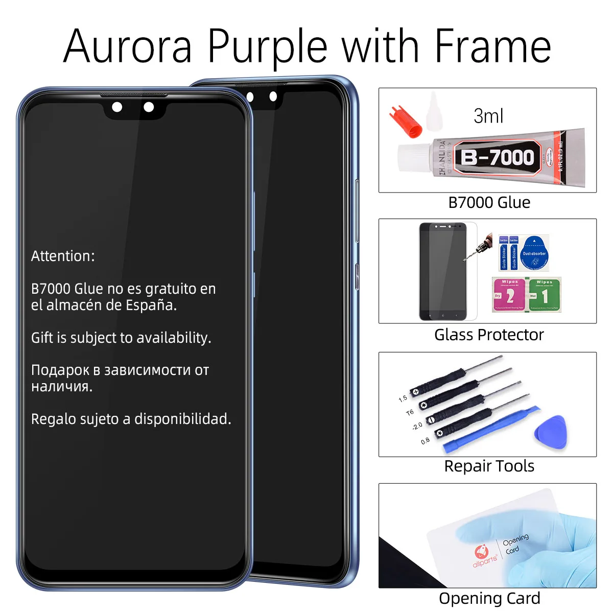 Purple with Frame Дисплей для huawei Y9 ЖК-дисплей Дисплей Сенсорный экран дигитайзер для huawei наслаждаться 9 Plus ЖК-дисплей JKM-LX1 JKM-LX2 JKM-LX3 ЖК-дисплей - Цвет: Purple with Frame