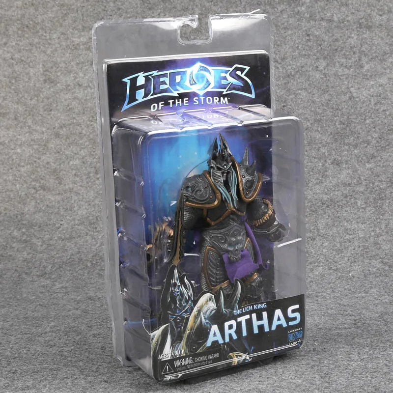 NECA &quotHeroes of The Storm&quot Король лич Артас ПВХ фигурка Коллекционная модель игрушки 7