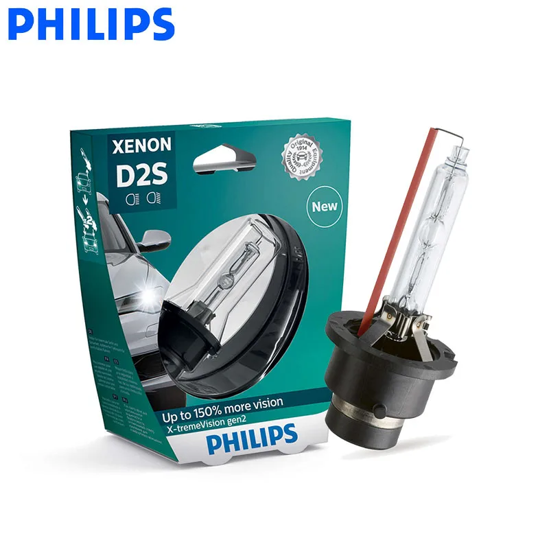 Philips Xenon X tremeVision gen2 D2S 35 Вт Автомобильная фасветильник HID 4800K светильник свет