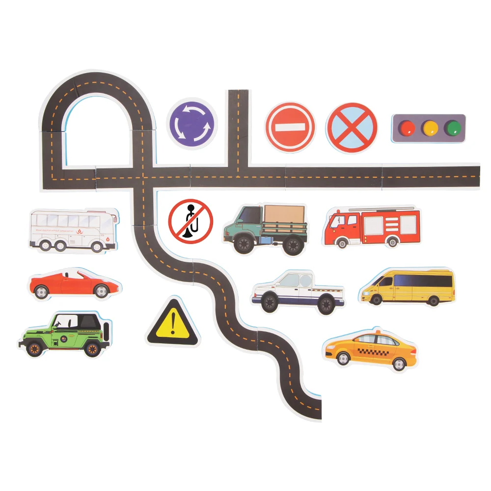 

23 шт., детская развивающая игрушка-пазл