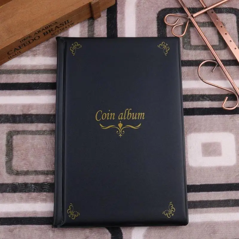 Карманный альбом для монет 10 страниц 150 дюймов держатель из ПВХ коллекционная