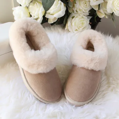 Новейшие высококачественные женские зимние сапоги в Европе 2019 году натуральная