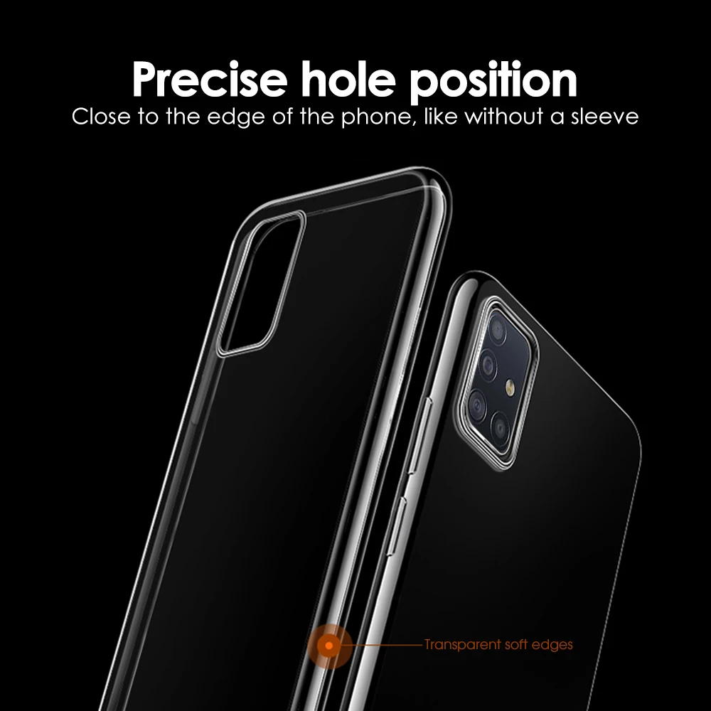 Мягкий Прозрачный Силиконовый ТПУ чехол для Samsung Galaxy M30S S11 Plus S11E A71 A51 A90 A80 A70 A50S A50 A40