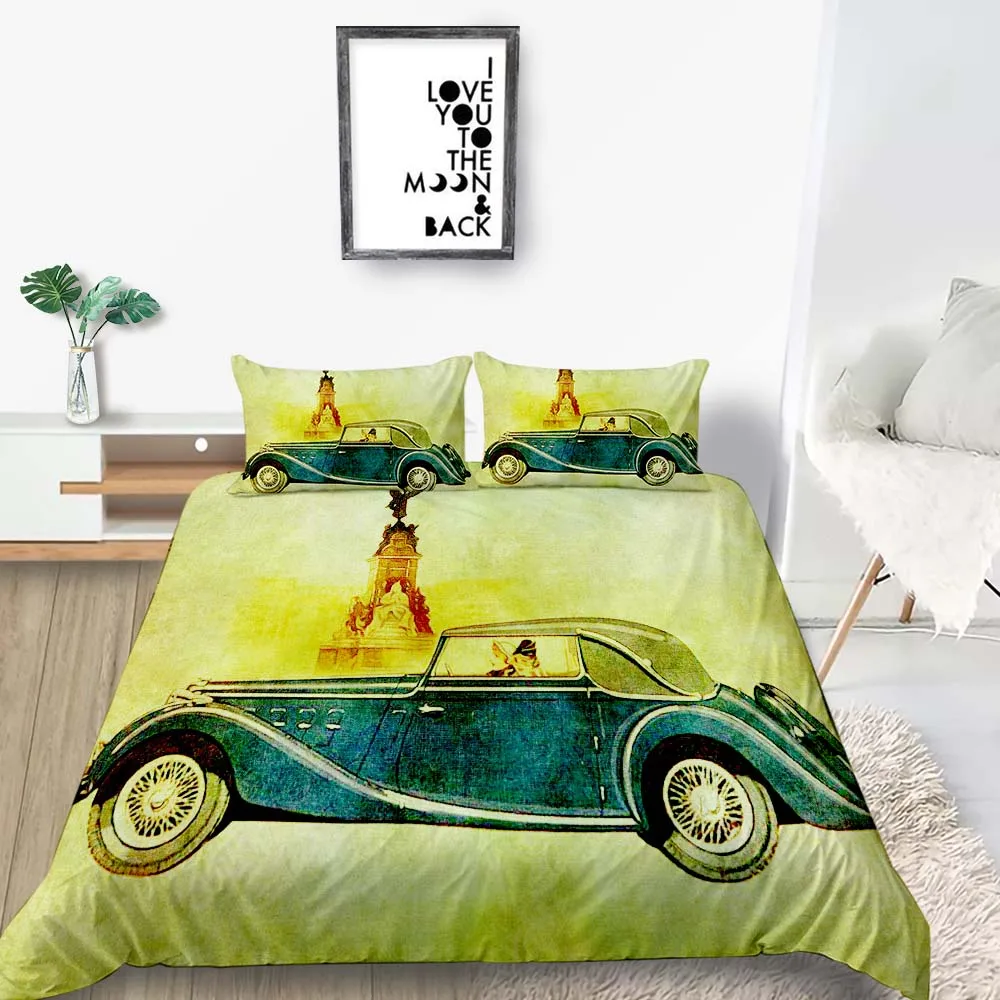 Комплект постельного белья для внедорожников модный большого размера с 3D