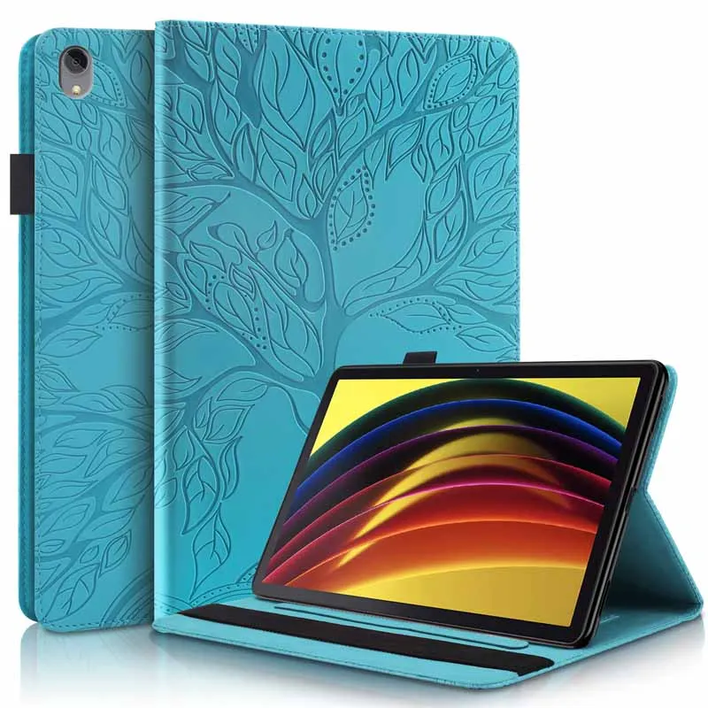 3D Tree Embossed Tablet Case For Lenovo Tab P11 TB-J606F J606N J606 Wallet Stand Cover 3D Tree Embossed Tablet Case For Lenovo Tab P11 TB-J606F J606N J606 Wallet Stand Cover