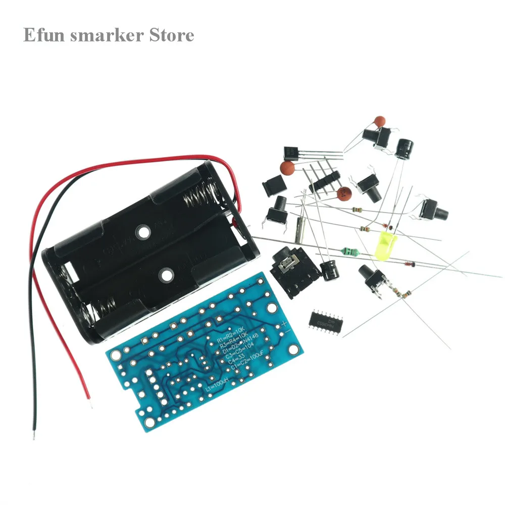 Беспроводной стереоприемник с FM радио модуль PCB DIY электронные наборы 76 МГц 108