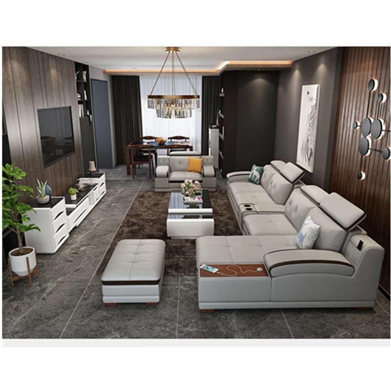 Современные диваны для гостиной кожаный диван деревянная рама с губкой высокой