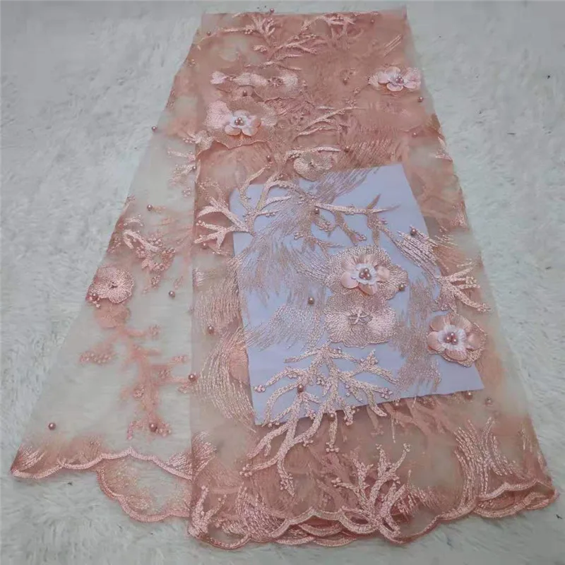 Нигерийское кружево серый 3d Цветы последние свадебные платья 2019 высокого