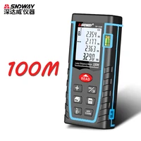 sndway rangefinder laser distance meter sw t406080100 high precision infrared measuring instrument handheld