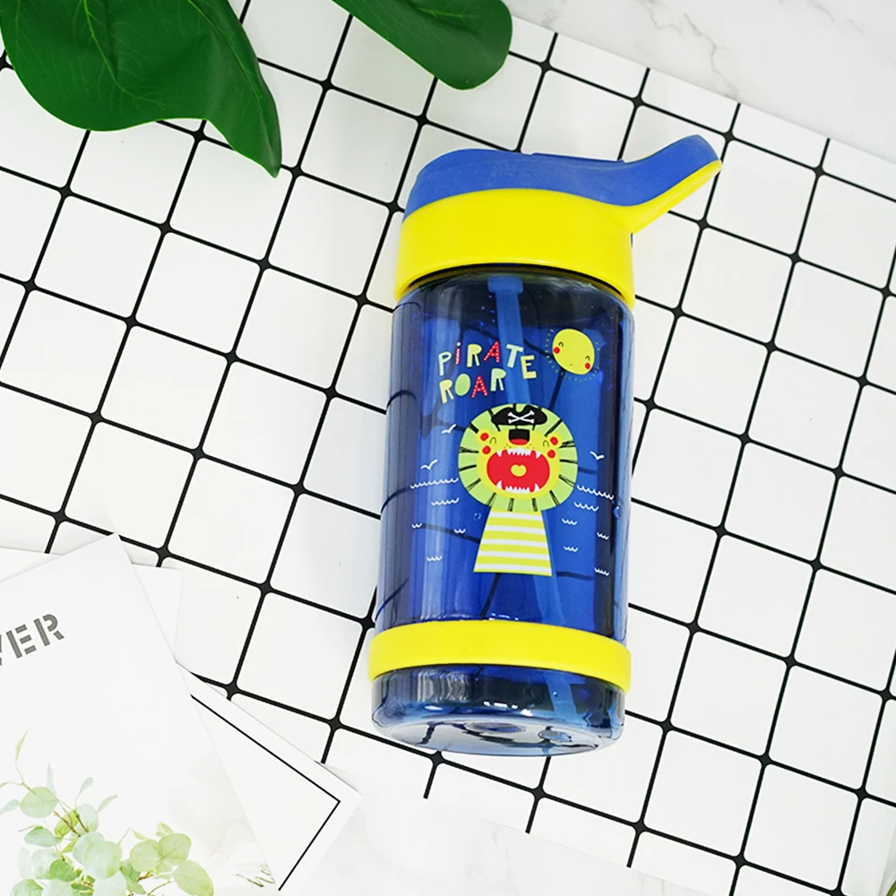 Бутылка для воды с соломой 18 унций герметичность нетоксичный без запаха