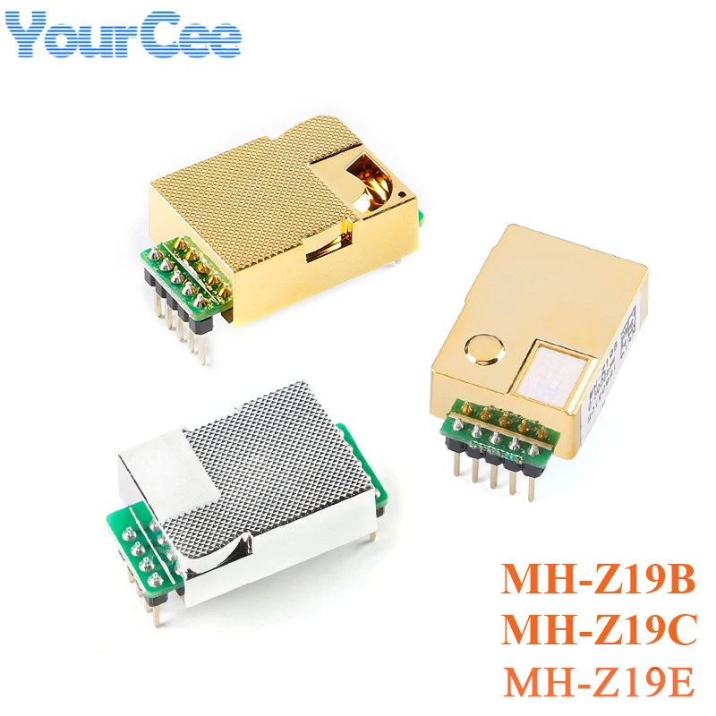 

MH-Z19 MH-Z19C MH-Z19E MH-Z19B IR Infrared CO2 Sensor Carbon Dioxide Gas Sensor Module CO2 Monitor 400-5000 0-5000ppm UART PWM