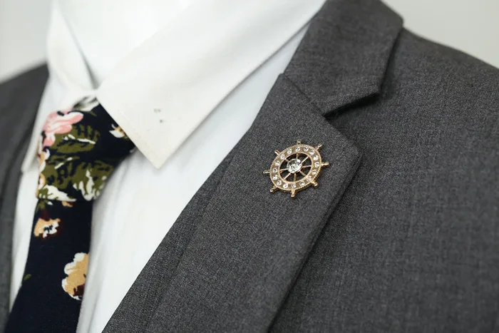 I-Remiel Новая Винтажная брошь в Корейском стиле из сплава морском для платья