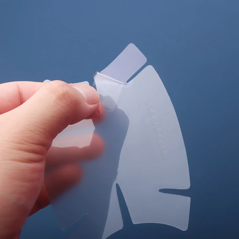 Наклейка на дверную ручку автомобиля наклейка против столкновений защитная