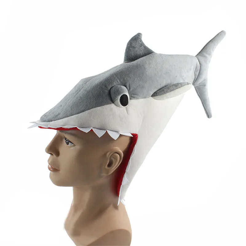 Хэллоуин забавная оригинальная аквариумная Акула пиранха искусственная мягкая