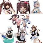 27 см, Япония, NEKOPARA Vol.1 солей, открытый шоколад, ваниль, кокос, красные бобы, аниме, активная фигурка, ПВХ горничная, популярная красивая игрушка для девушек