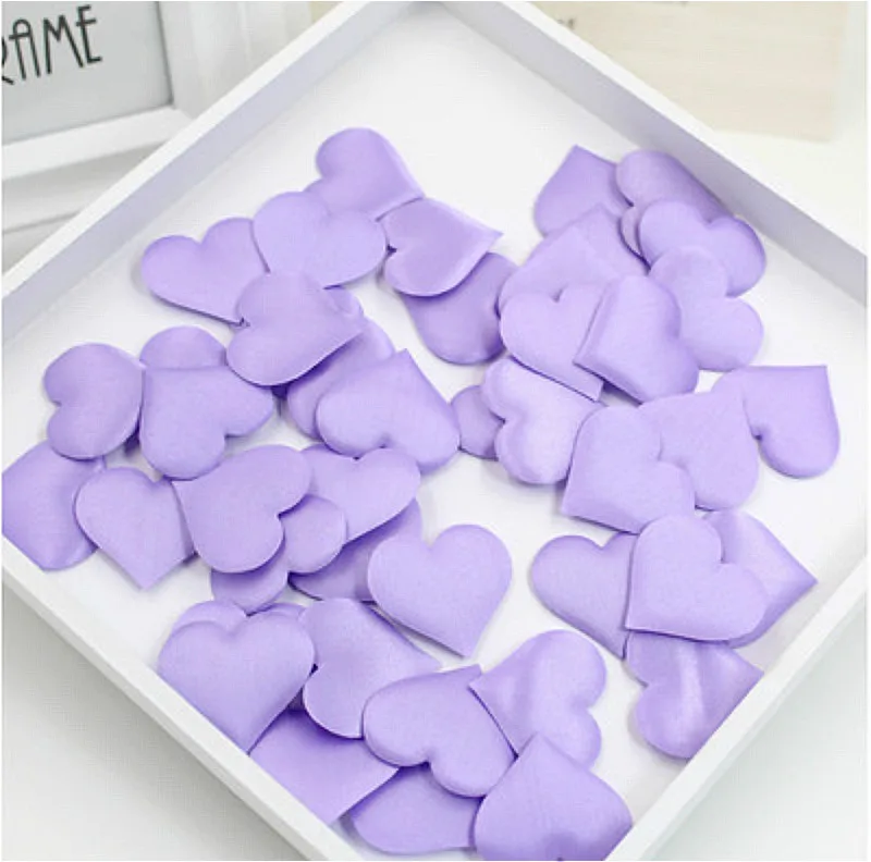 Креативный наполнитель подарочной коробки с лепестками сердца украшение