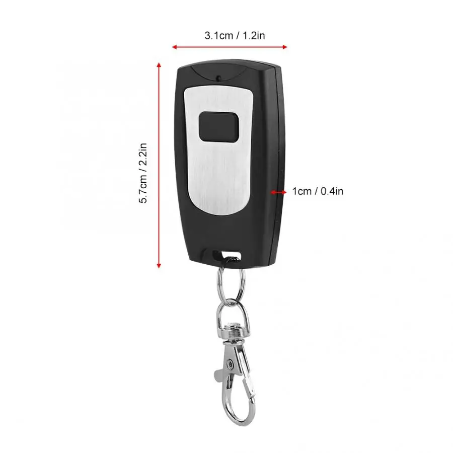 433 МГц 1 ~ 4 канальный РЧ Водонепроницаемый Беспроводной дистанционного