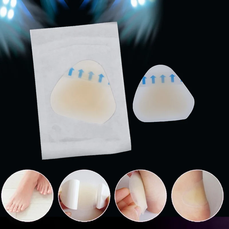 Блистеры Пятки Защитный Патч наклейка на пятку с анти-износа ноги после половины