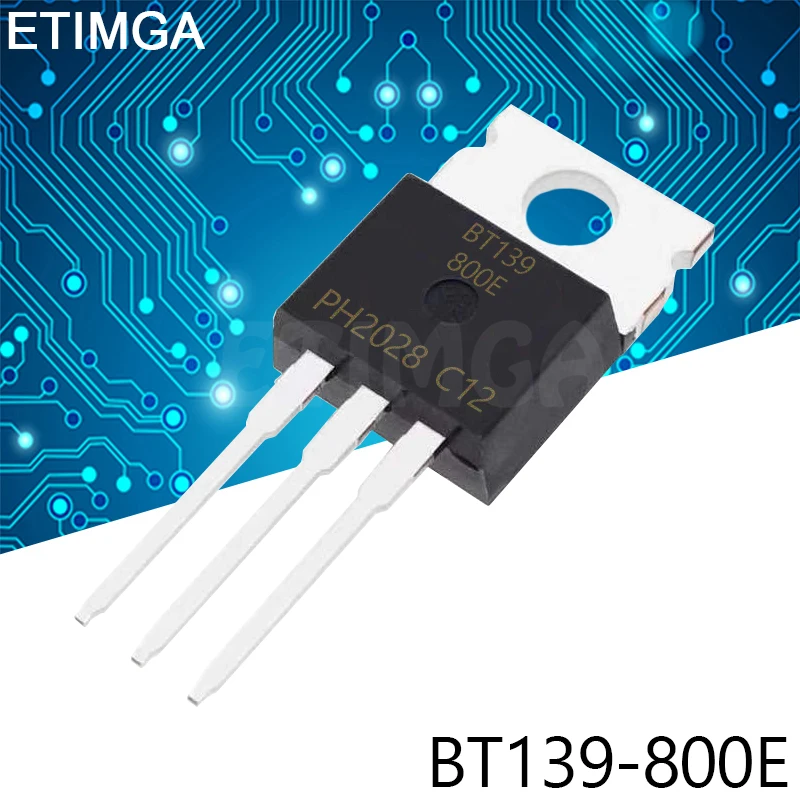 

10PCS/LOT BT139-800E BT139-800 TO-220 Transistor 16A 800V