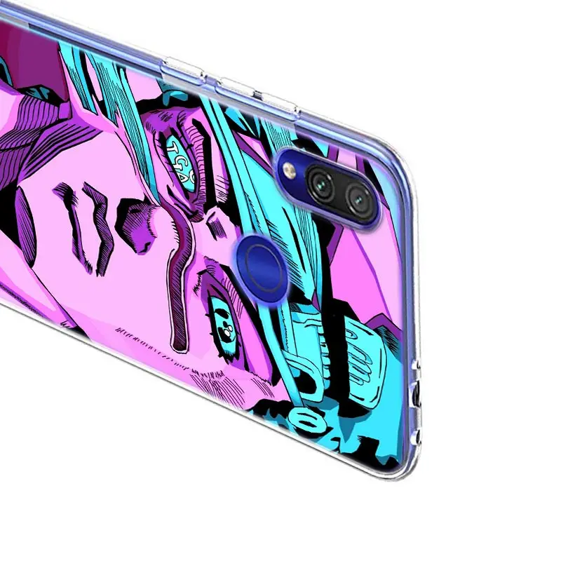 

JoJo Bizarre Adventure For Xiaomi Redmi 10X 9I 9C 9A 9 GO K30 Ultra K20 8A 8 7A 7 S2 6 Pro 5G Bright Soft Phone Case