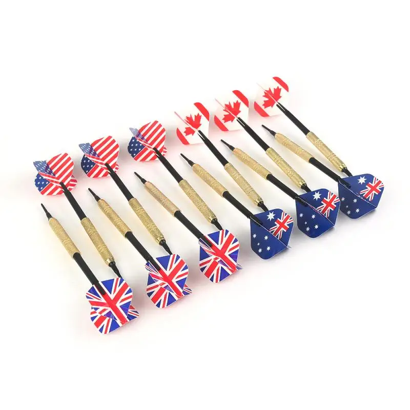 

12 Pcs Professional Soft Tip Darts For Electronic Dartboard with 36 Extra Tips Dart Game Party Entertainment Accessories