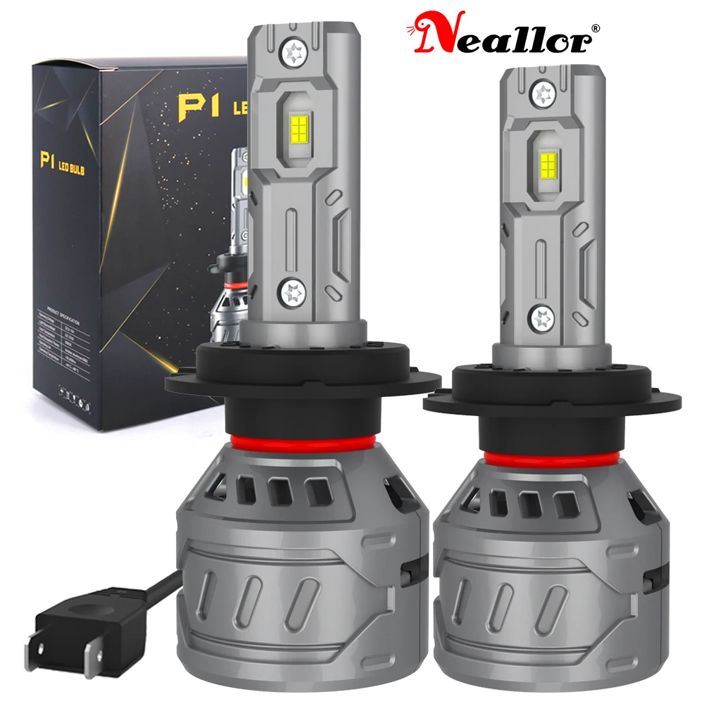 

H7 H4 Led Headlight H8 H9 H11 9005 9006 HB4 9012 HIR2 Auto Fog Lights CSP 6000K Bulbs On Cars Accessories Diode Lamps For Auto