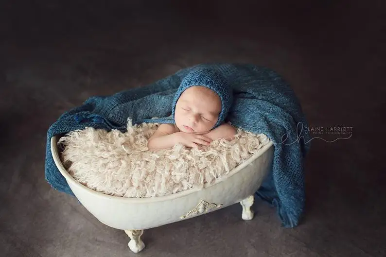 Одеяло для фотосъемки новорожденных одеяло пеленания|Хлопчатобумажные