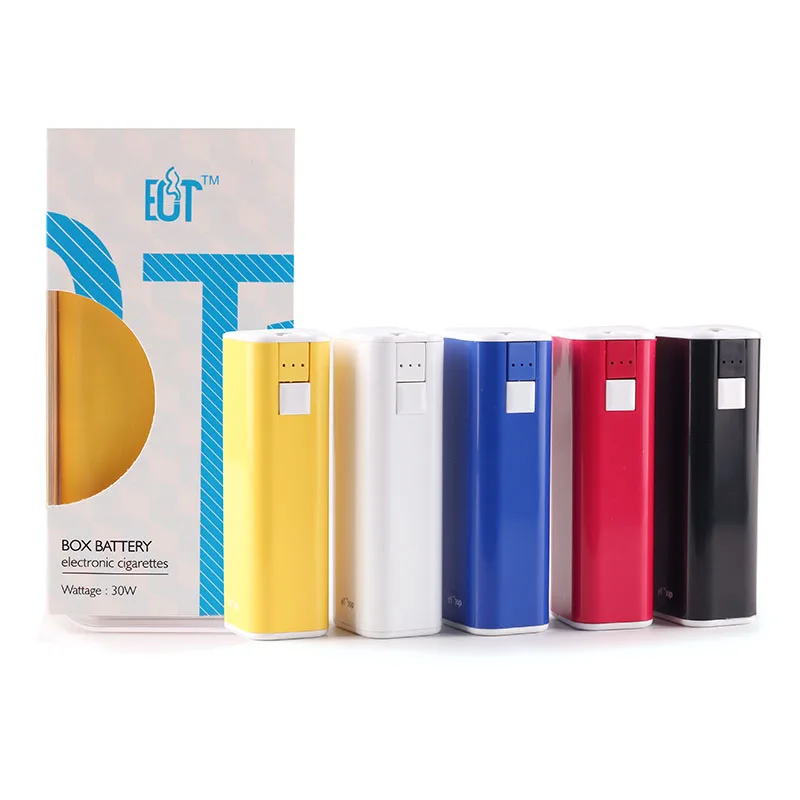 ECT оригинальный бокс-мод eT30P 10-30 Вт аккумулятор 2200 мАч et30p с микро-USB зарядкой для