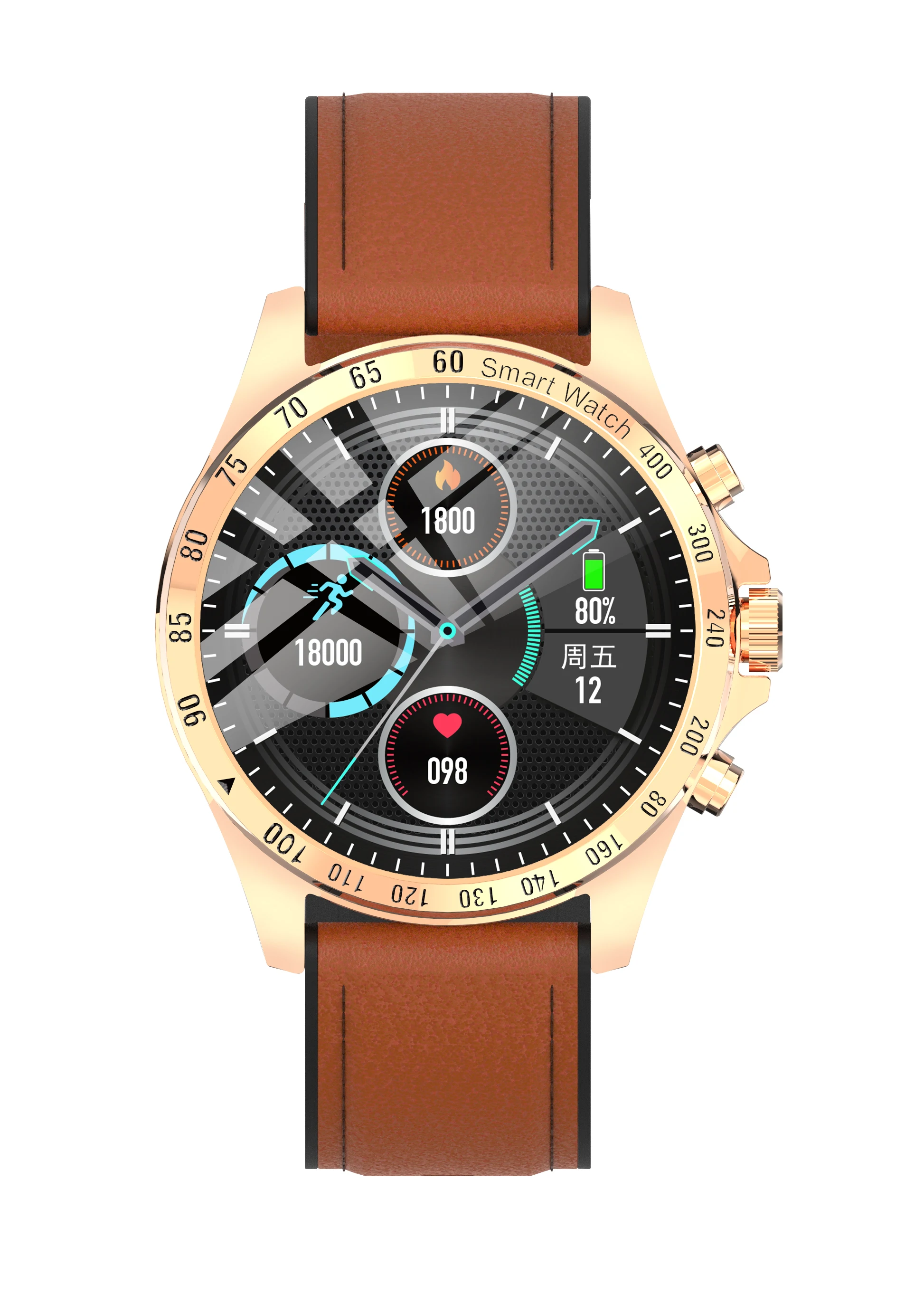 

LW09 Smart Bracelet Men's Steel Belt Business Sports Watch Blood Pressure Heart Rate Sleep Health Monitoring