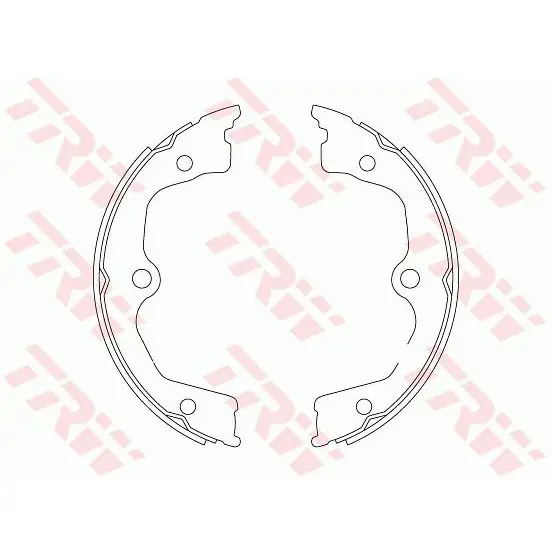 Колодки барабанные ручника \ Honda Accord 2.0/2.4/2.2 i-DTEC 08-13 TRW gs8821 | Автомобили и мотоциклы