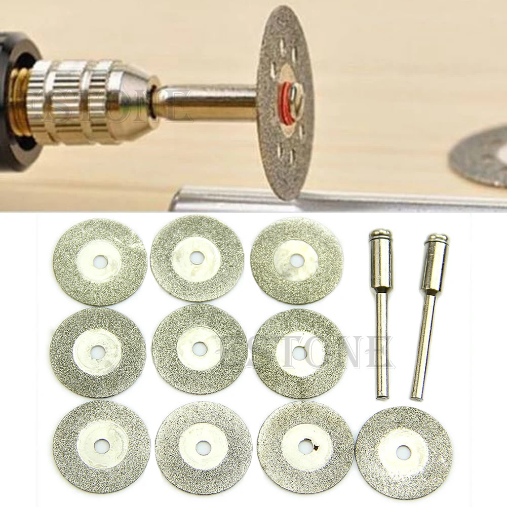 

Rotary Tool Circular Saw Blades Cutting Discs Mandrel Cutoff 20mm 10pcs