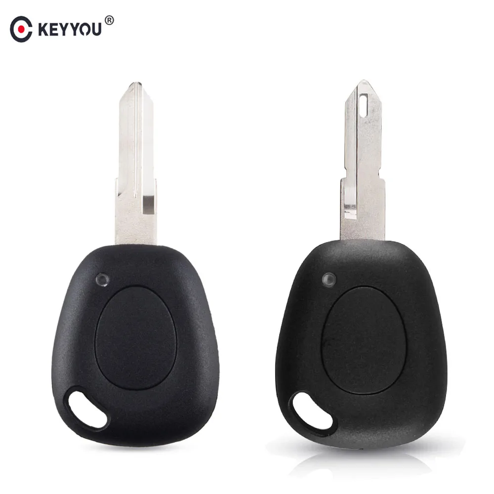 

KEYYOU 10X 1 Button Remote Car Key Shell Fob Case Styling For Renault Megane Scenic Laguna Espace Clio NE72/VAC102 Key Blade